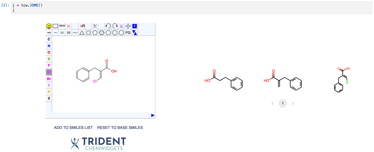 JSME interface
